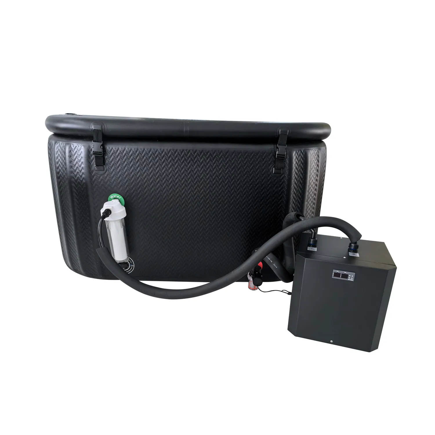 Factory Price 300L Large Size Inflatable Pool Ice Bath Cold Water Plunge Tub with 1/2HP Chiller