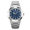 Argent/bleu foncé