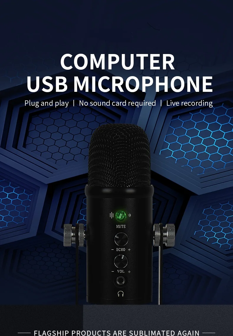 usb microphone no sound