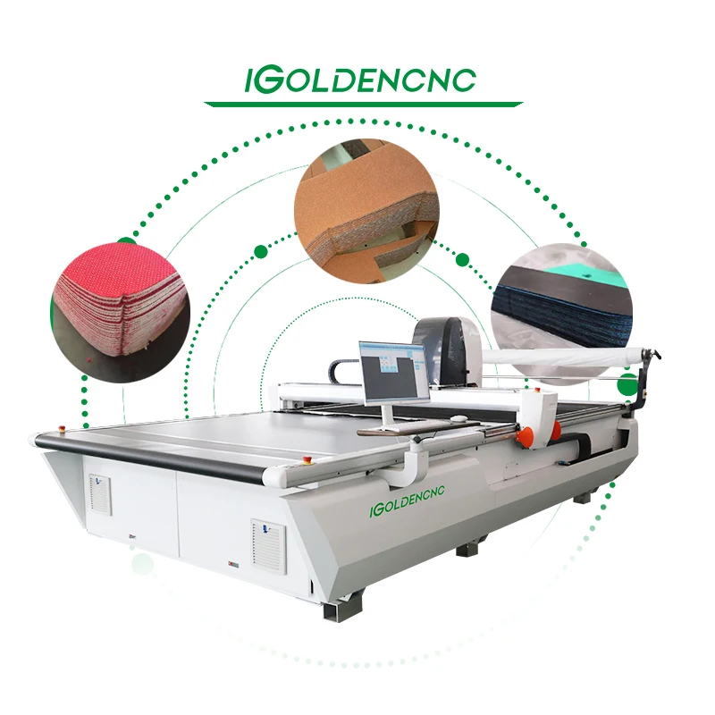 Computer Template Pattern Apparel Digital Cutting Machine Textile Sofa Clothes Fabric Cutting Machine