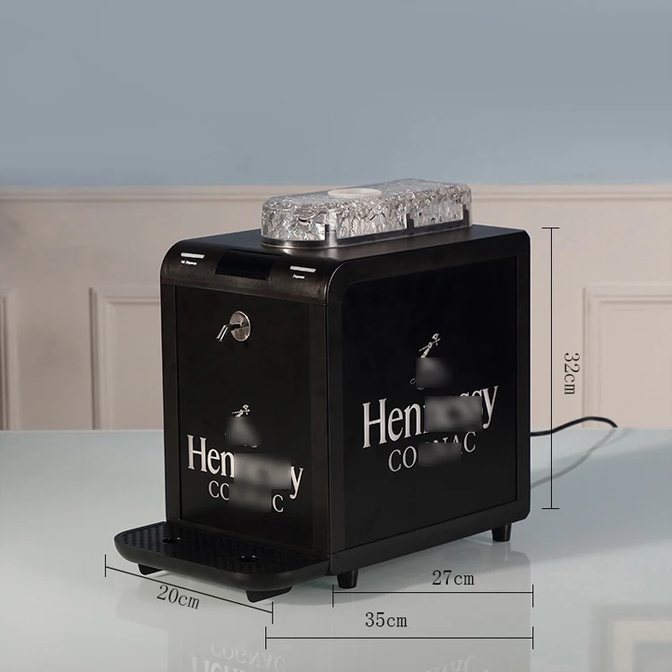 Máquina de Refrigeração para Vodka Jagermeister, Dispensador de