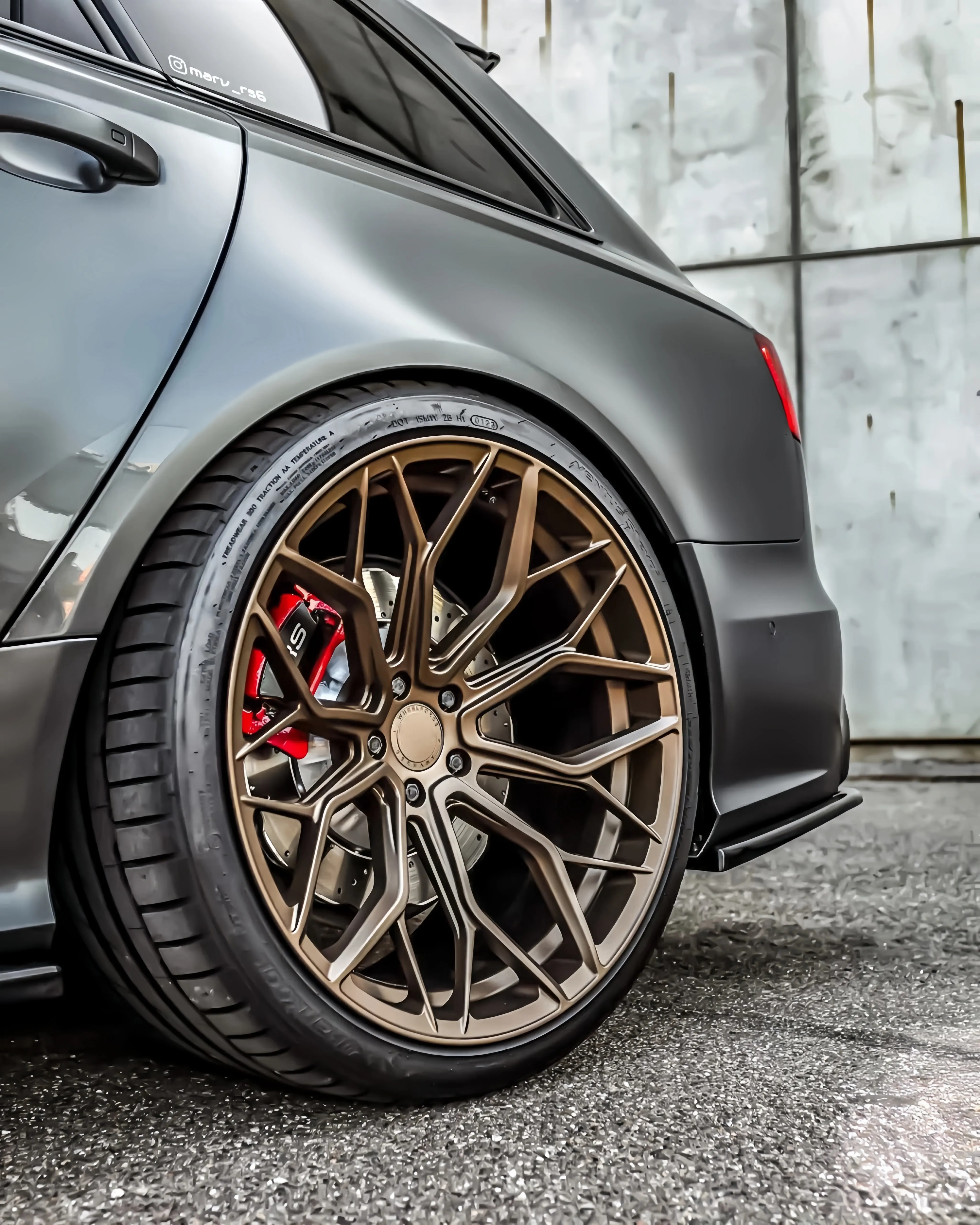 XINLAI Hot 1 Piece Deep Concave Forged Brushed Polished 5x120 5x112 5x114.3 18 19 20 21 22 Inch Wheel for Racing Car Wheel - Image 3