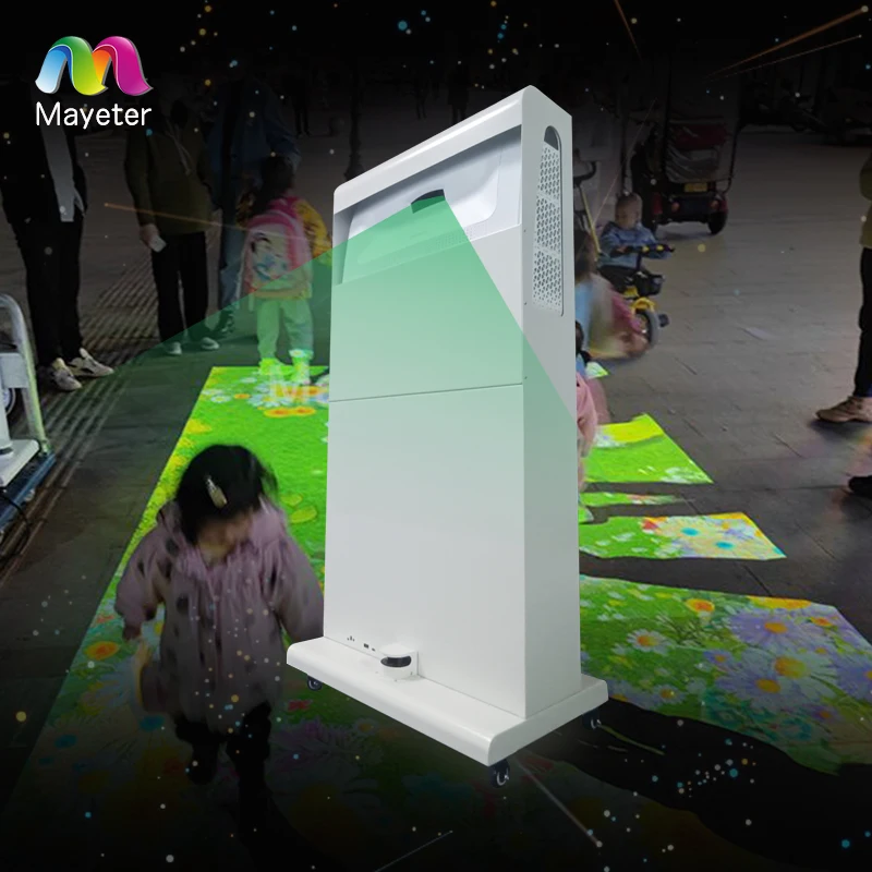 Gaming Zone Interactive System Portable All-in-one Projector Interactive Mobile Floor/Ground Projection Kid Party Carnival Games
