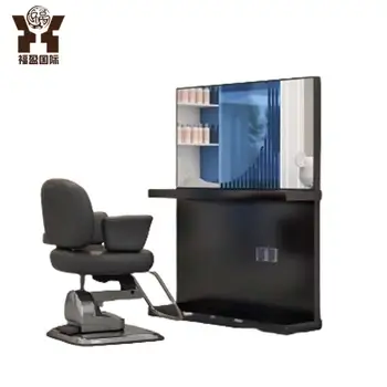 High quality celebrity hair salon mirror perm and dye area mirror barber shop hair cutting mirror