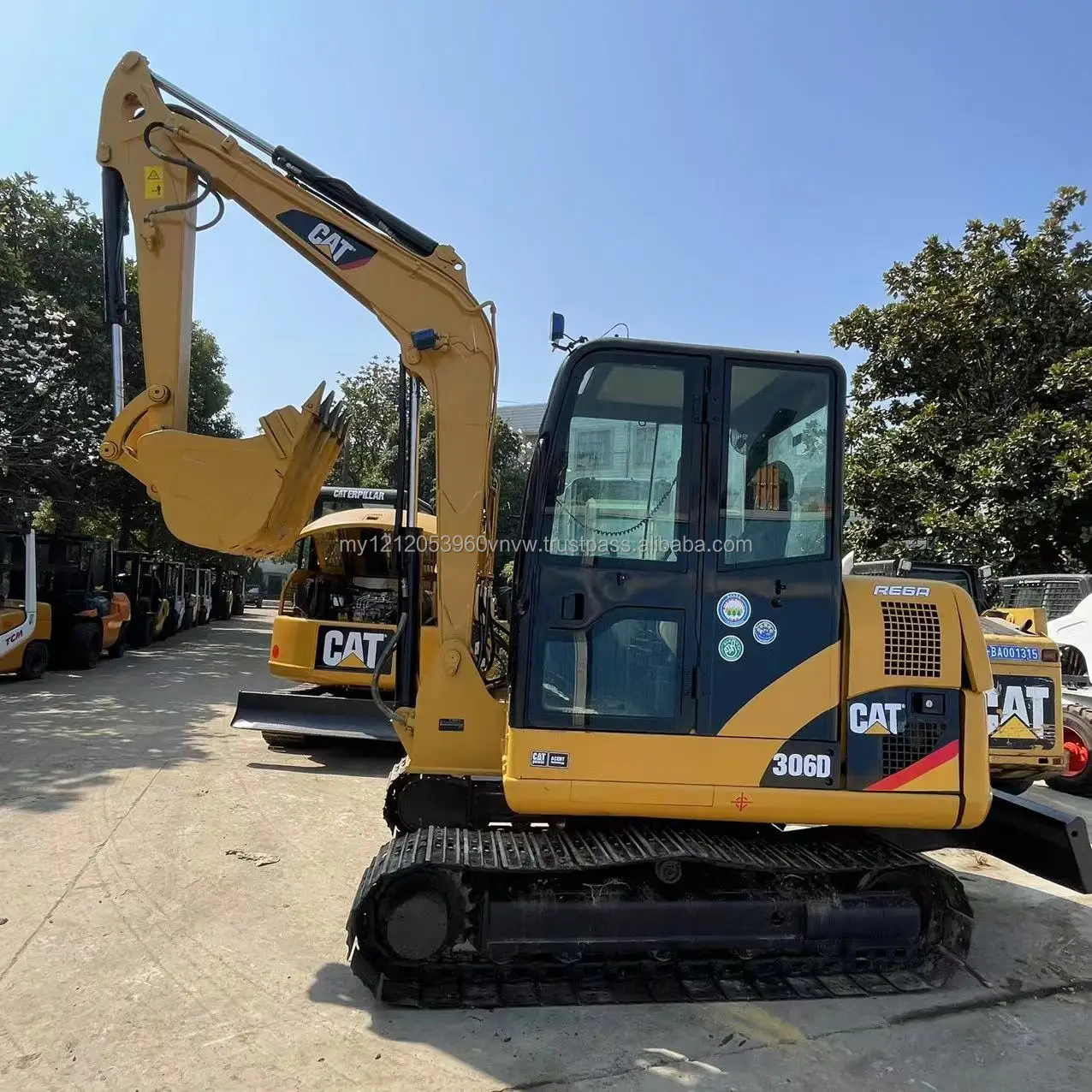 Used Cat 306d Excavator 6 Ton Small Excavator Cat306/306e Construction ...