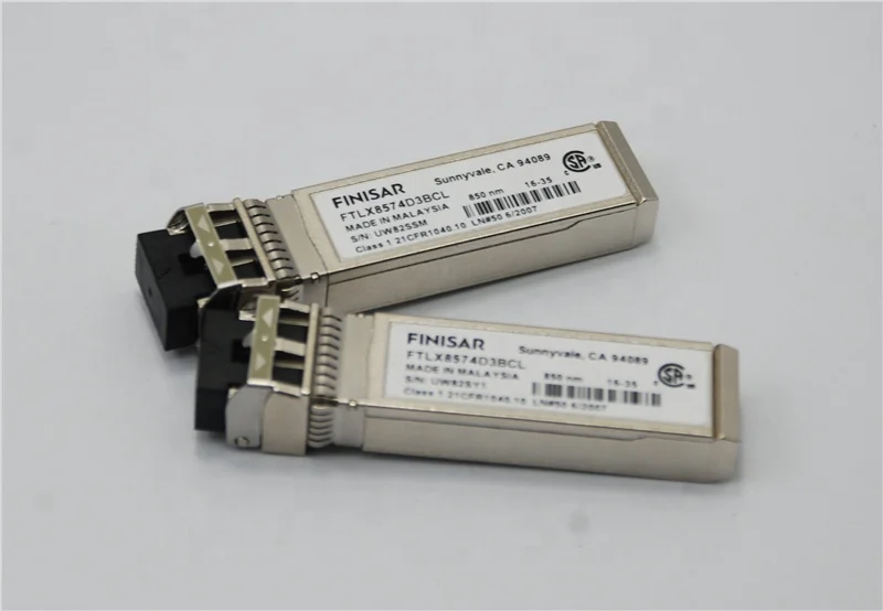 Finisar中古FTLX8574D3BCL光学SFPトランシーバー10G 850nm 400m MMD SR