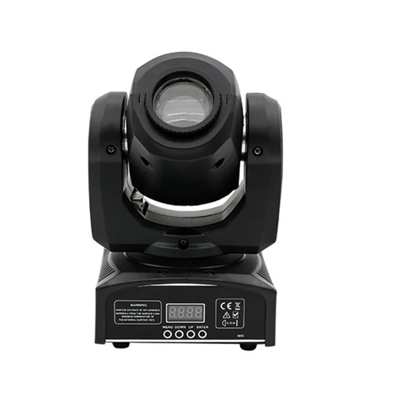LS10 Small Sharpy Beam Moving Head Light LED Spot Lights 10 Watt With Rotating Gobo
