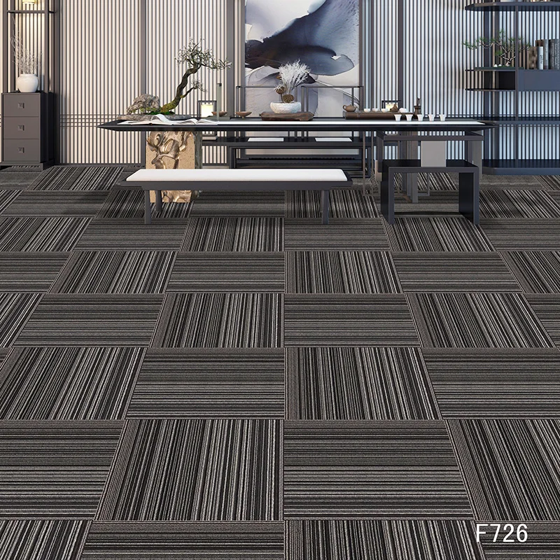 Cheap carpet for office rug 50*50cm puzzle carpeting hotels office