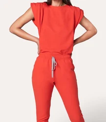 Оптовая продажа, медицинская эластичная модная униформа из спандекса, медицинские скрабы для кормления