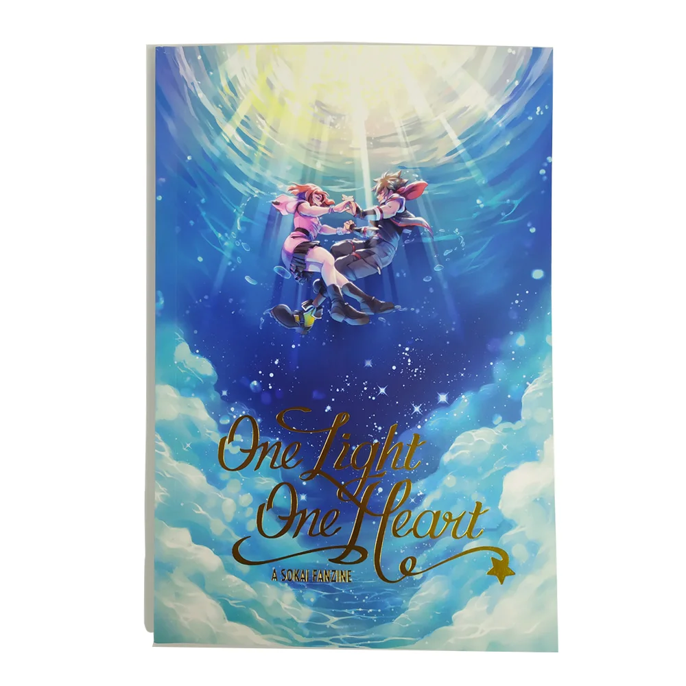 High Quality Softcover Book Printing Service Custom Comics Zine Printing Offset Printing on Kraft Paper Packed in Carton Box