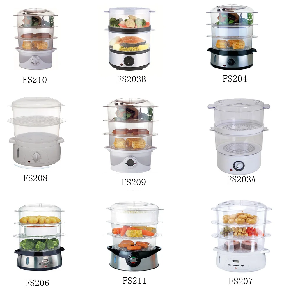 Hot Selling Cheap Electric Portable Vegetable Steamer Food Steamer With