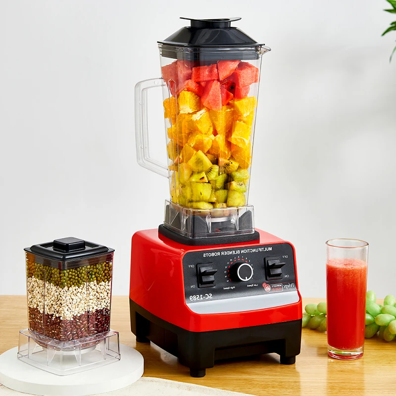 ブレンダー5リットル台湾ジューサーブレード1800w1600w1000w静か