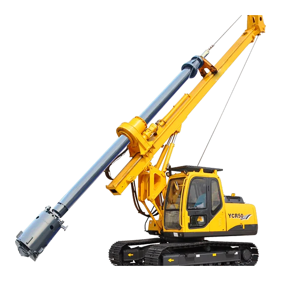 Hydraulic Rotary Drilling Rig YCR40 15m 65HP Rotary Drilling Rig Small Drill Machine