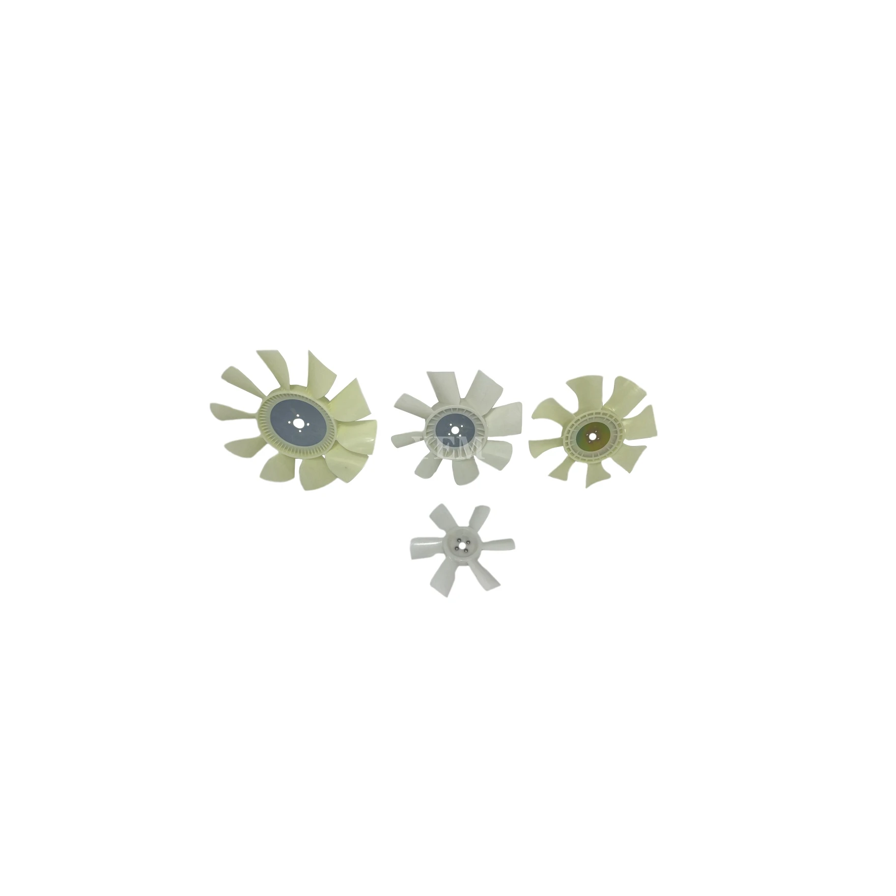 4TNV88C 3TNV80F 3TN66 Fan Blades for Yanmar Fan Harvester Excavator Tractor Agriculturals Standard Size Engine Parts