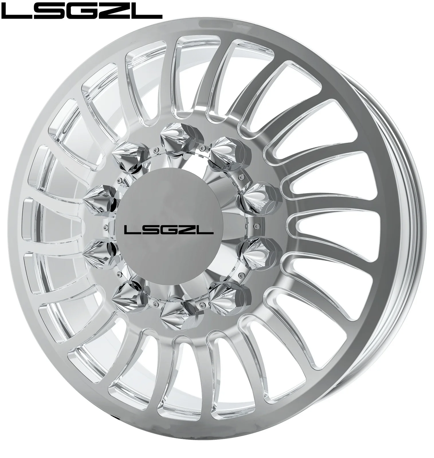 8x6.5 Dually Wheels 10x225 Dually Wheels 8x210 Forged 10 Lug 20 22 24 26 28 30 8.25 Dually Wheels