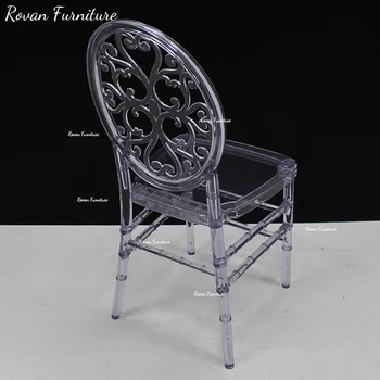 Love shape new design pp resin wedding events white chiavari chair for sales