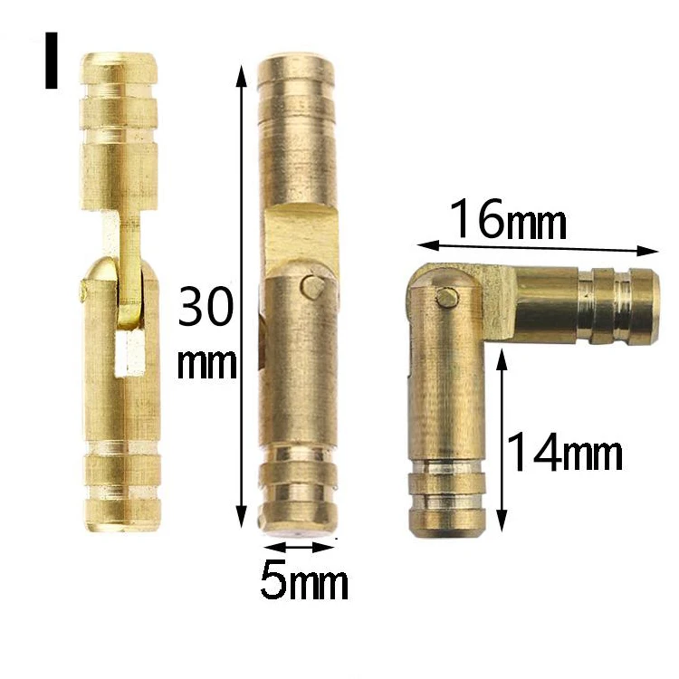 Humidor Butt Hinge Copper 8 Mm Invisible Hidden Hinges For Jewelry Box