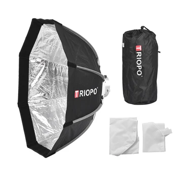 Triopo Softbox Ks2-90 Portable Photo Studio Soft Box Professional Universal Mount 90cm Video Lighting Softbox detail image