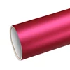 Chrome mat rose rouge