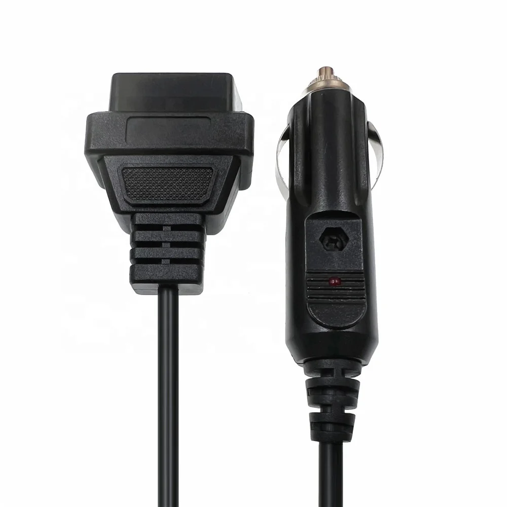 AOTAI أداة تشخيص عالمية OBD2، كابل محول طاقة من ولاعة سيارة إلى موصل Molex، قابس محول طاقة