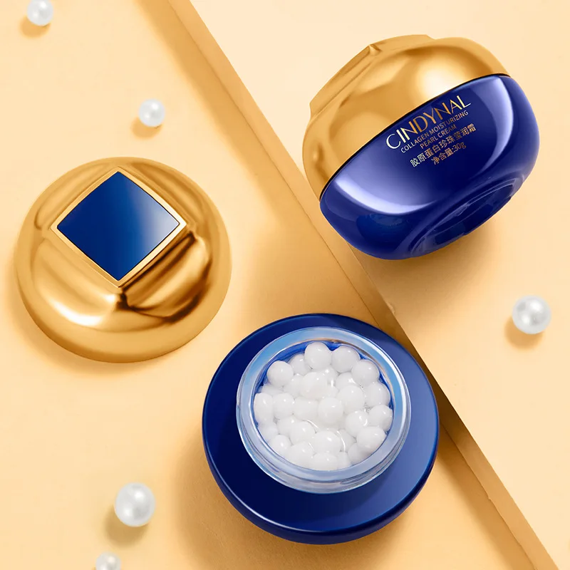 CINDYNAL Face Skin Care Collagen Moisturizing Pearl Face Cream
