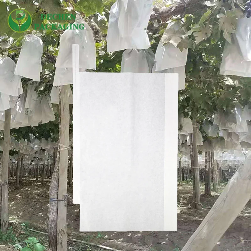 Disposable Waterproof Fruit Protective Paper Bag For Grape