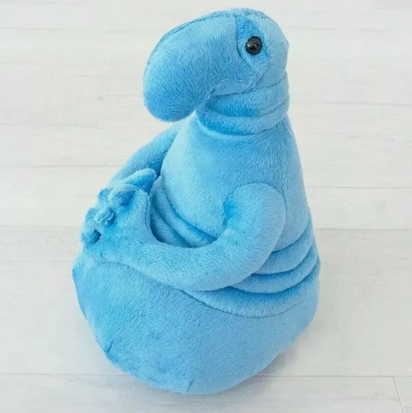 Zhdun Super Soft PP Cotton Washed Technique Meme Tubby Gray Blob