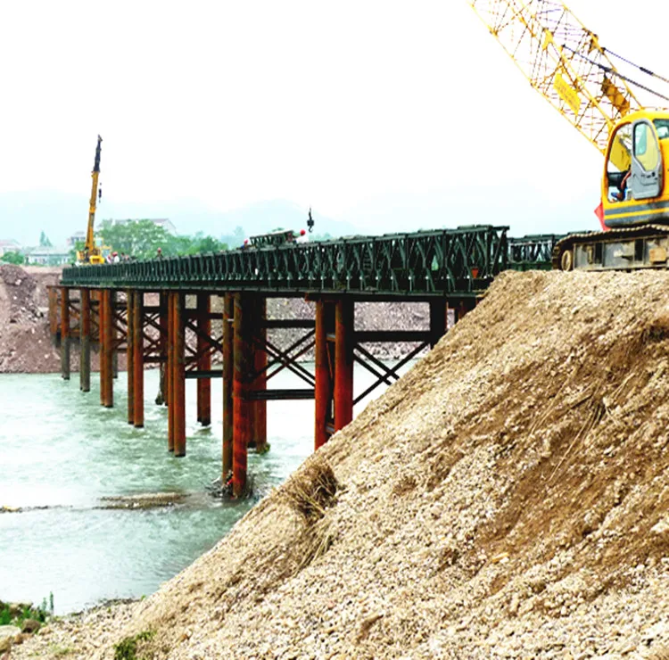 Bailey Bridge Portable Steel Bridge For Sale - Buy Steel Structure ...