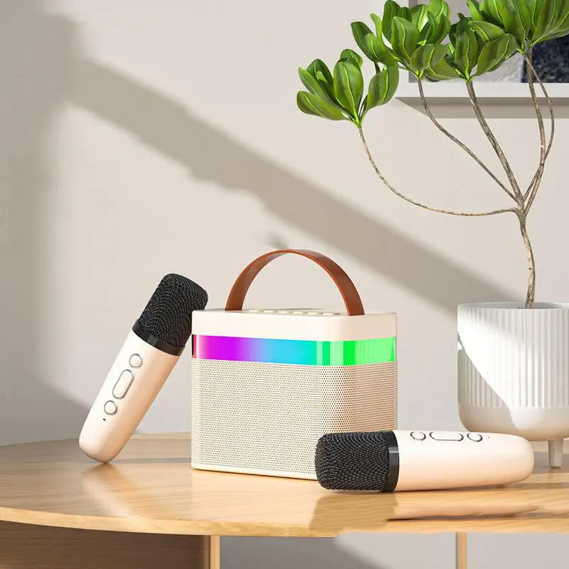 Мини портативный динамик для улицы мини-Колонка вечеринки бас HIFI BT с микрофоном Домашняя Беспроводная колонка