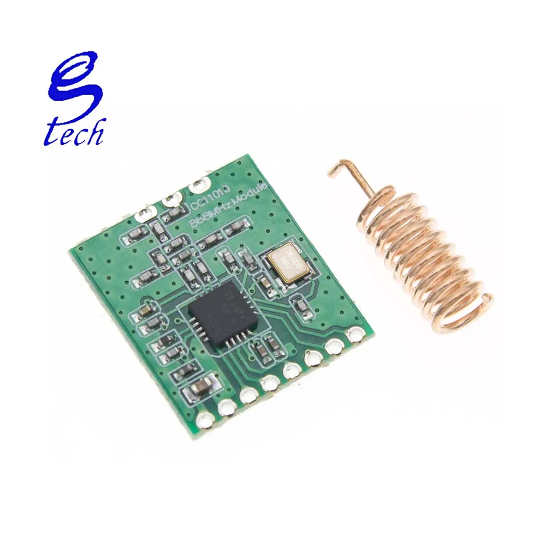 TI Wireless Module and SPI Interface with 433/868Mhz RF Data Transceiver Long Distance Transmission Smart Home Automation CC1101