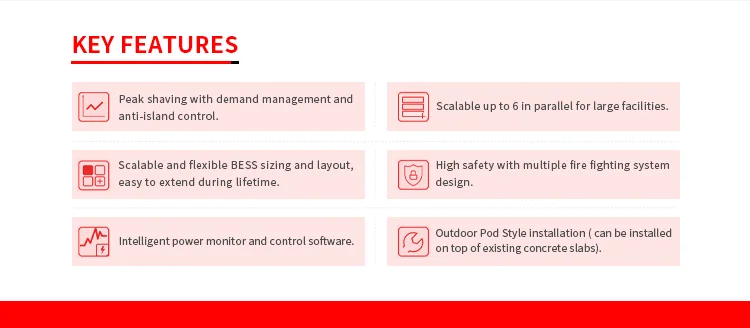 Liquid Cooling 100kwh 115kwh 215kwh Industry or Home Battery Energy Storage System for Solar and Electricity