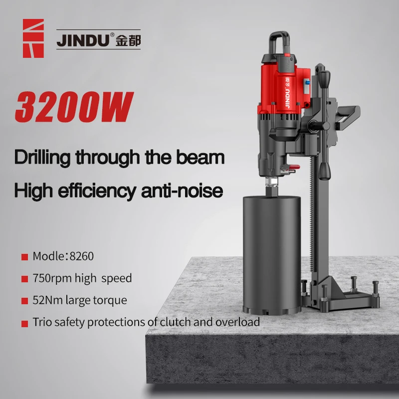 New Product Listing Easy to Carry Industrial Drilling Brick Wall Core Drilling Machines for Wall Drilling