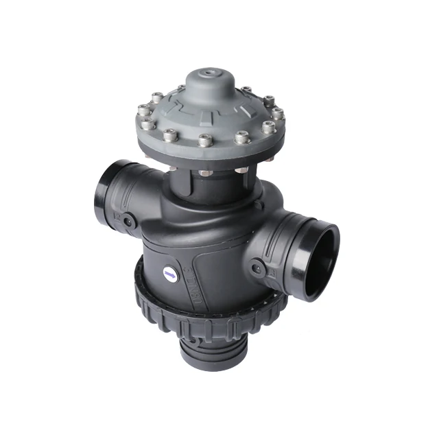 3 Inch Two Position Three-Way Irrigation Filter Backwash Flow Control Hydraulic Valve