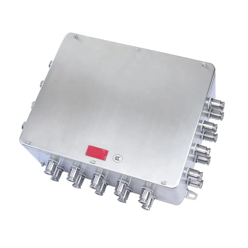 ATEX Explosion Proof Enclosure IECEx Junction Box Ex E d IIB IIC IP65 Aluminum Stainless Steel