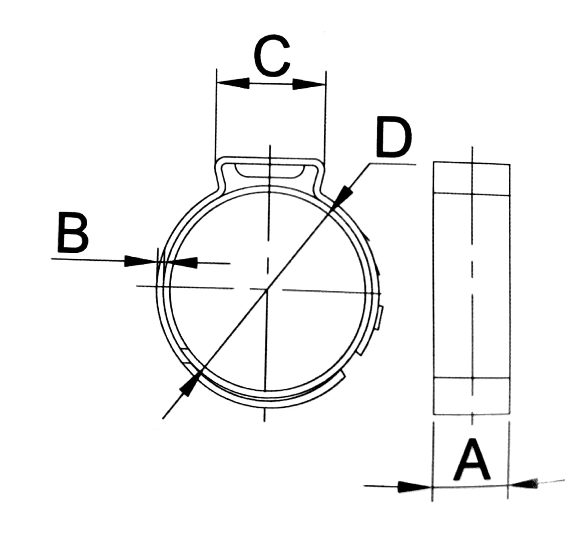 Zinc Plated With Standard Jaw Single Action Pincers,Crimp For Poly