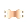 Or rose 50X25mm