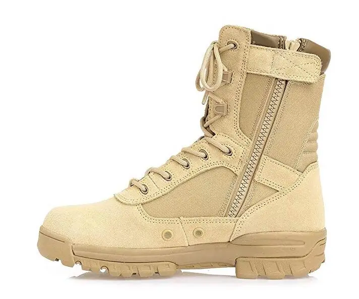 9 inch military boots