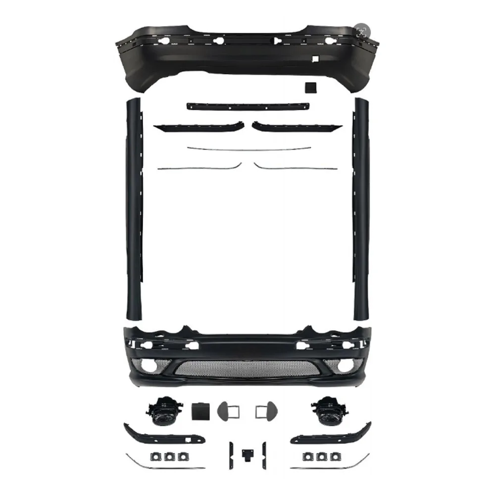 KEBEL High Quality Factory Price  Body Kits for W203 2000-2007 Upgrade to AMG 63 2000-2007 Aftermarket Modification