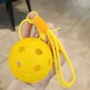 Yellow kneading ball-rubber buckle-yellow rope