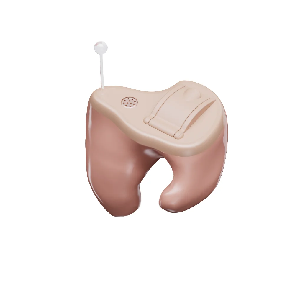 Jinghao Customized Blank Beige Color Programmable Digital ITE CIC IIC Faceplate Hearing Aids Parts Faceplates Kits
