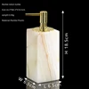 White Onyx lotion bottle-a