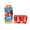 สีชมพู-120 ถุง(8 ม้วน)
