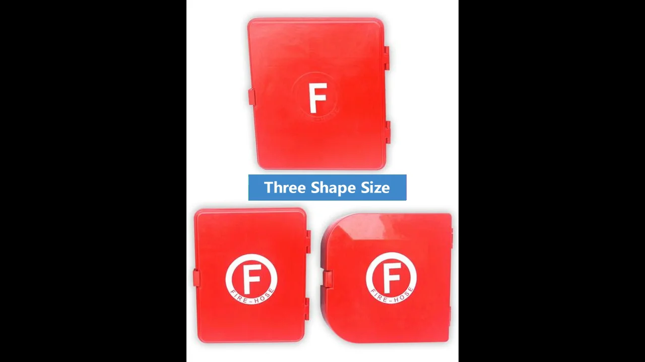 Ghdm2 Round Corner Fiberglass Fire Hose Rack Gfp Box With Stainless