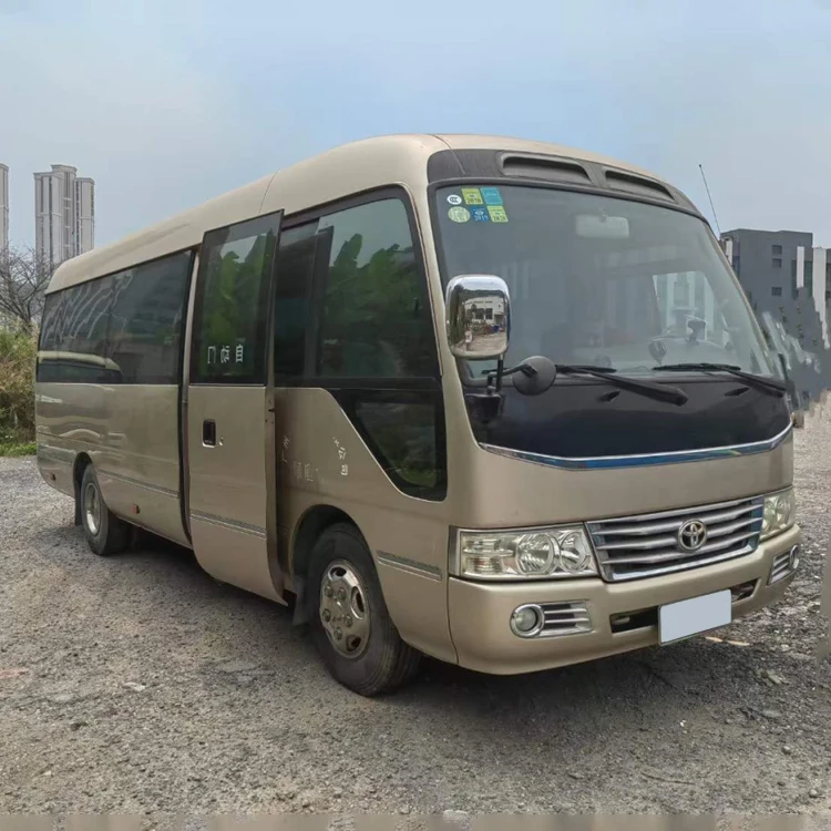 Автобусная подставка для автобуса Toyota 30 мест с кожаными сиденьями дизельным двигателем подходит школьного по низкой