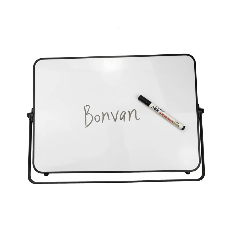 A3 A4 Магнитная Настольная мини-доска для сухого стирания магнитная доска двухсторонняя белая с подставкой
