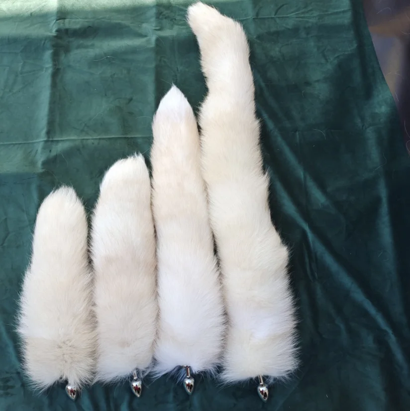 Removable Quaige Soft Fox Tail Plug Anal Metal Big Grand Butt Plugs Photo Cola De Zorro Sex Toy fox Tail Long Corazon Cola De Co