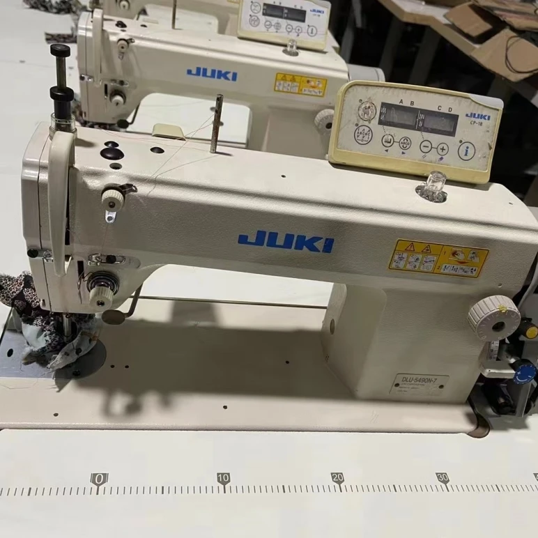 中古 Jukis DLU-5490N-7 自動糸切り電子工業用ミシン