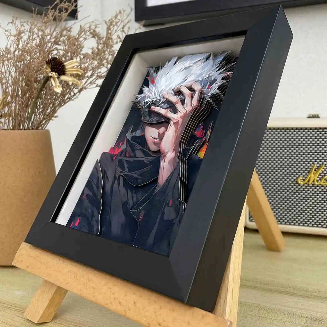 Anime Paper Frame 3D Stereoscopic Anime Characters - Perfect for Home Decor