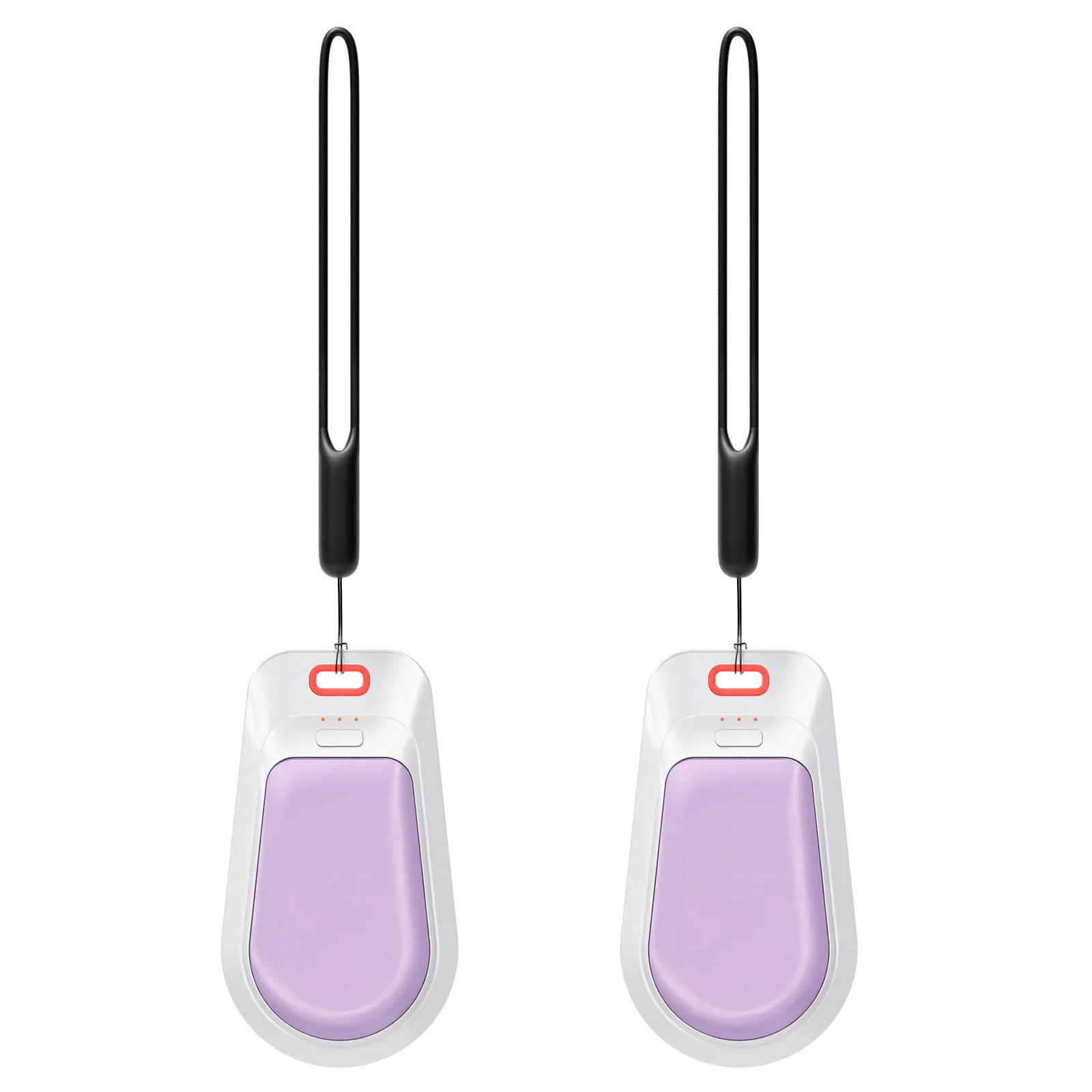 Laudtec Magnetic Hand Warmer with Lanyard 2 Set Package Gifts Winter Best Gifts Products Mini Portable Hand Warmer Power Bank