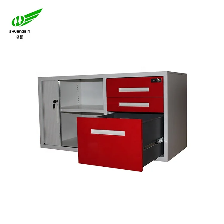 Wholesale Price Office Tambour Door Filing Metal Vertical 3
